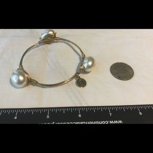 Bourbon & Bowties - BB - Wire Bangle with Stones